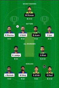 ICC क्रिकेट विश्व कप 2023 IND VS PAK match, ड्रीम 11 टीम Prediction Today, पिच रिपोर्ट, प्लेइंग 11, फैंटेसी क्रिकेट टिप्स