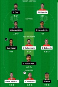  BAN vs NED, ICC Cricket World Cup 2023, ड्रीम 11 टीम Prediction Today, पिच रिपोर्ट, प्लेइंग 11, फैंटेसी क्रिकेट टिप्स