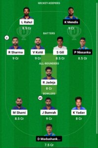 IND vs SL, Dream11 Prediction Today Match In Hindi, ICC Cricket World Cup 2023, जाने पिच रिपोर्ट, प्लेइंग 11, फैंटेसी क्रिकेट टिप्स