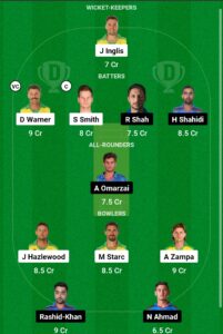 AUS vs AFG Dream11 Prediction,  World Cup 2023, जाने पिच रिपोर्ट, प्लेइंग 11, फैंटेसी क्रिकेट टिप्स